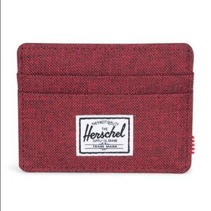Herschel Charlie Wallet in Wine